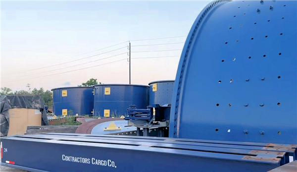 2 Units - Unused Flsmidth 22' X 36.5' (6.7m X 11m) Ball Mills With Dual 4,900 Kw (6,662 Hp) Motor Drives)
